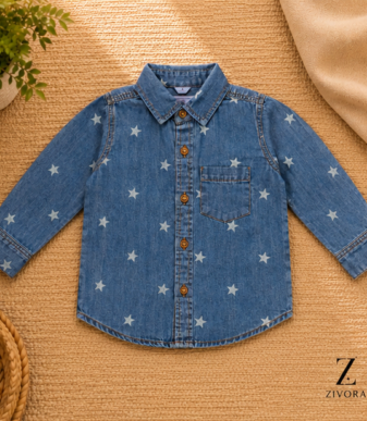 Zivora Starry Denim Shirt