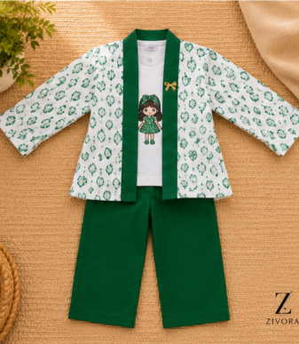 Zivora Green Garden Three-Piece Set