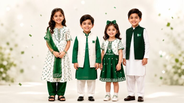 Stylish 14th August Outfit Ideas for Kids